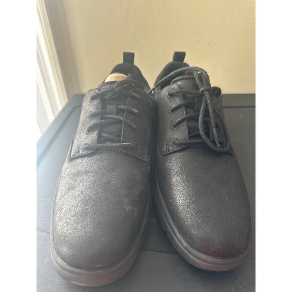 Clarks CLOUDSTEPPERS TETRASOFT Black Mens Size 8M L - Picture 2 of 3